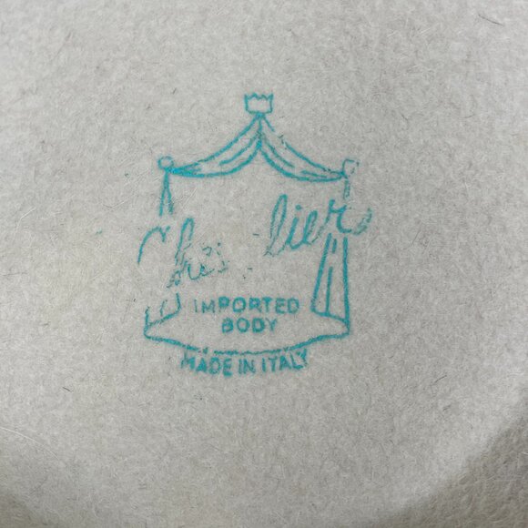 Vintage Mid Century Hat by Chevalier - Picture 7 of 8